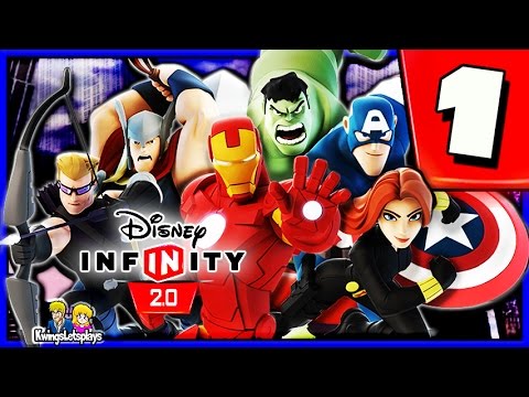 Disney Infinity 2.0 Walkthrough Part 1 (Cold Opening) The Avengers Playset