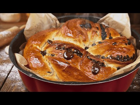 Christmas Bread Recipe! Melt-in-Your-Mouth Chocolate Bread - So Easy!