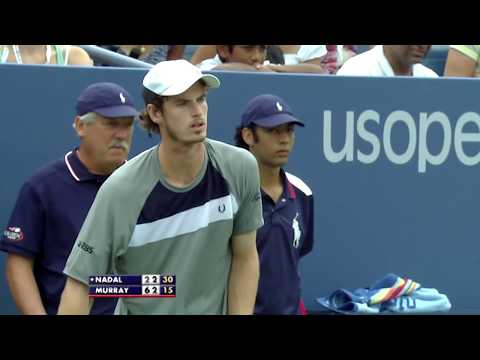 Andy Murray vs Rafael Nadal Extended Highlights | 2008 US Open Semifinal