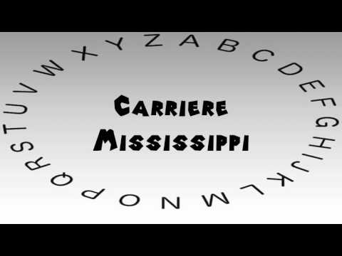 How to Say or Pronounce USA Cities — Carriere, Mississippi