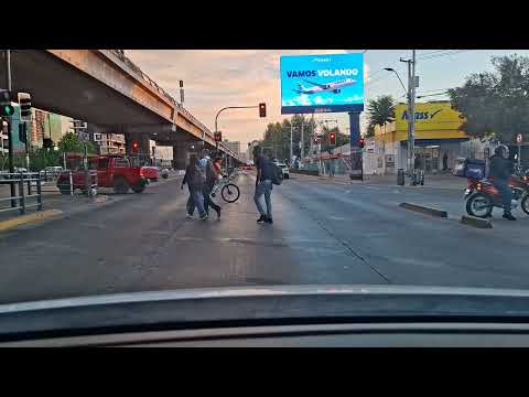 Ruta hacia San Jose de Maipo Por Santiago