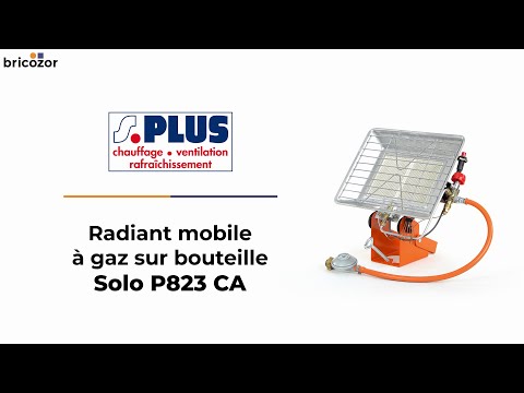 Radiant mobile à gaz sur bouteille Solo P823 CA S.PLUS