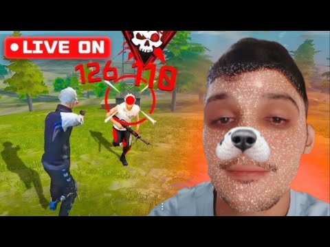 O REI DO CS RANK TA ON 😎 ANDZIN 🚀 SOLO VS SQUAD 🚀 FREE FIRE AO VIVO 👾