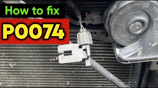 p0074 explicação detalhada