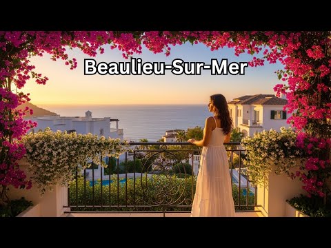 Walking Beaulieu Sur Mer 🇫🇷 at Morning – Local Market & Beach Gems