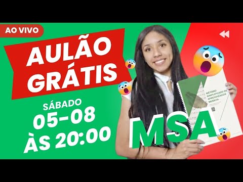 #parte2 - Correção dos Exercícios e Atividade JG - Aulão do MSA com JG Organista