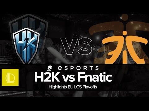 Highlights: H2K vs FNC (EU LCS Summer Playoffs Quarterfinals)