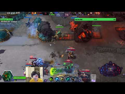 Murky Octograb on Shrines - Murky 0 Death+Win Game Challenge! -Grandmaster Storm League Game