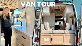 BEST Luxury Van Build Ever | AWD Sprinter Van Tour