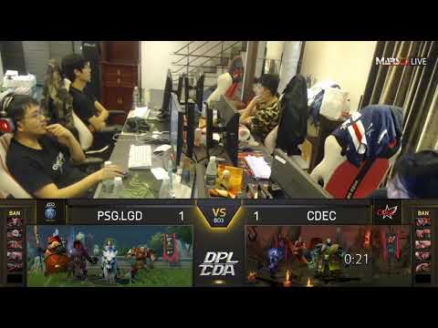 DPL CDA S2 Main Event Day 2 Match 2 PSG LGD VS CDEC Game 3