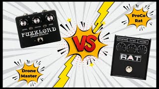 Video thumbnail for Pro Co Rat Vs Fuzzlord Drone Master by The Distortion Principle