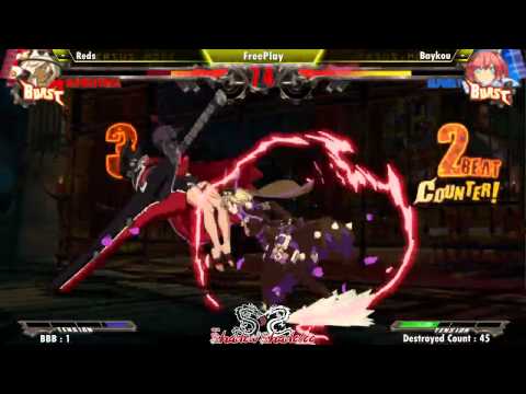 Shadow Session 06/15 - GGXrd 1.1 - Reds (Ramlethal) Vs Baykou (Elphelt)