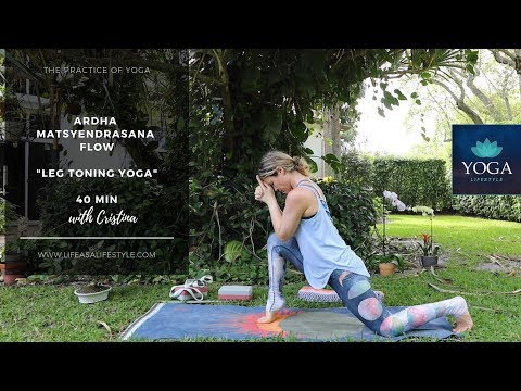 Ardha Matsyendrasana Flow | 40 min yoga and twists #yogavideo