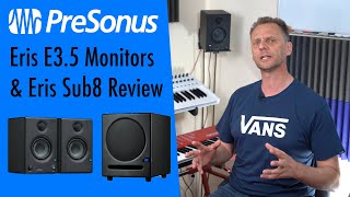 Video thumbnail for PreSonus Eris E3.5 & Sub8 review by Tec Raven