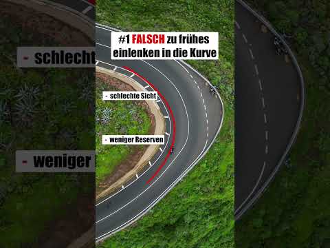 Kurven richtig hinterschneiden #shorts