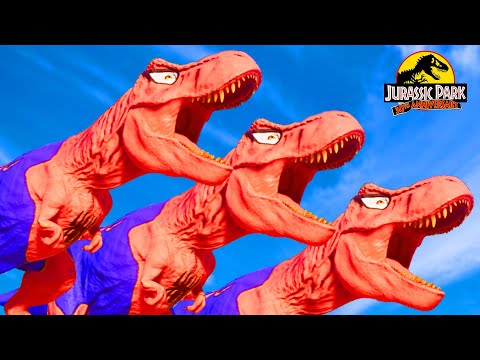 💥🦖Jurassic World REBIRTH: T-Rex, Pteranodon, Mosasaurus, Velociraptor & Indoraptor Return!🔴