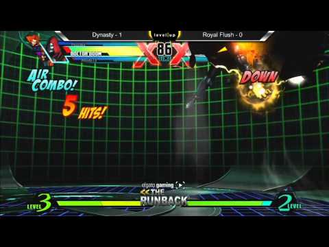 UMvC3 Dynasty vs Royal Flush - The RunBack New Years Edition