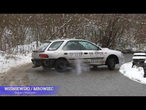 short PIOTR WIŚNIEWSKI / MAGDALENA MROWIEC - SUBARU IMPREZA MK1 | 10 KJS Rally Park Kaczyce 2024