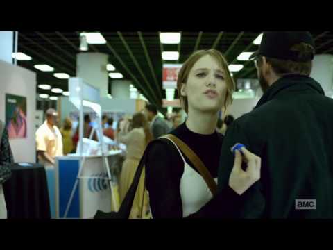 [Halt and Catch Fire] 3x09 Cameron & Joe at COMDEX