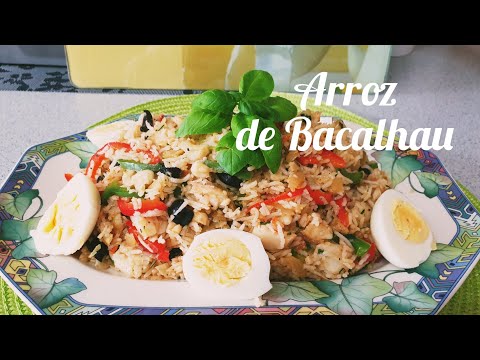 Como Fazer Arroz de Bacalhau | Rosis Tudo Misturado