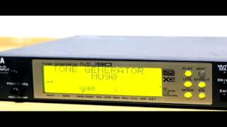Video thumbnail for YAMAHA MU90 Tone Generator Demo by kora kuma