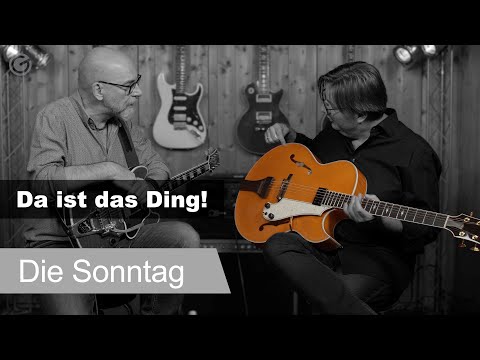 Michis neue Sonntag Archtop Jazz Gitarre: Wie klingt sie? - SUPERGAIN TV 131