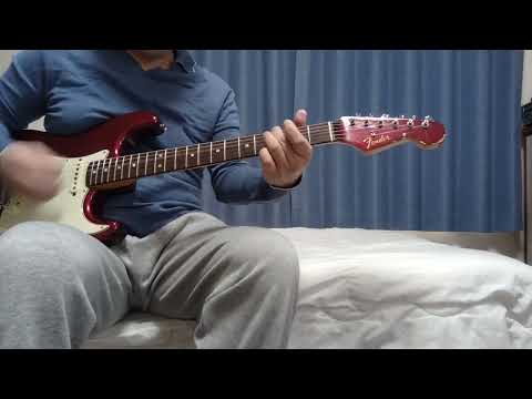 ZZ Top/Francine(studio)Billy Gibbons part guitar cover.