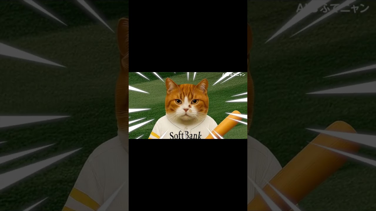 いよいよ今日から #プロ野球開幕 だ！！！今年も始まったーーー！！！みんなの推しチームを叫べ⚾🔥 #プロ野球開幕の日 #ふてニャン #猫 #cat