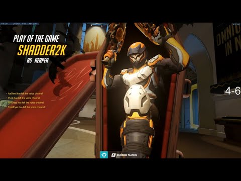 Overwatch Genji God Shadder2k Has Some Reaper Gameplay Skills Too -POTG-