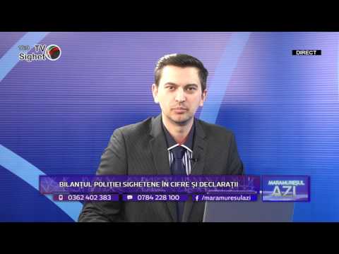 Maramuresul azi 6 martie 2017 - Bilanţul poliţiei sighetene în cifre şi declaraţii