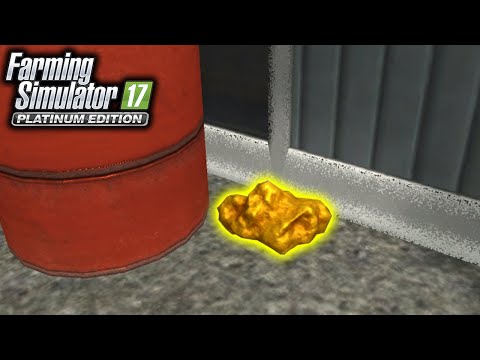 100 BRYŁEK ZŁOTA! - Farming Simulator 17: Platinum Edition | #3