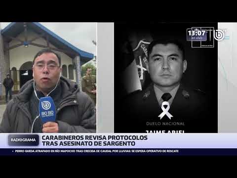 El llamado de madre de carabinero asesinado y la revisión de los protocolos de la institución