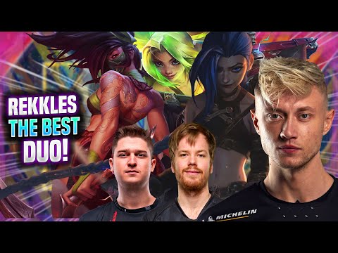 REKKLES IN DUO WITH NUKEDUCK AND FEBIVEN! - KC Rekkles Plays Jinx ADC vs Twitch! | Season 2022