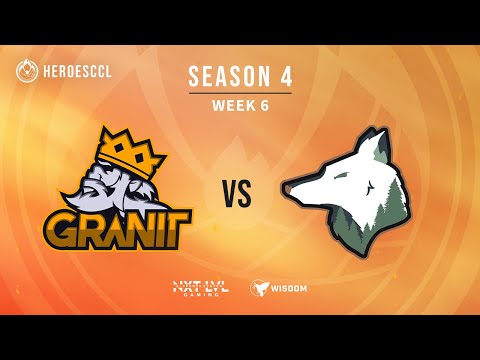 HeroesCCL Season 4 | Granit Gaming vs WildHeart Esports | Week 6 Day 1 Match 1 | HoTS Esports