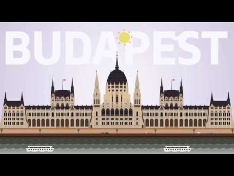 Animation of the Hungarian Parliment in Budapest