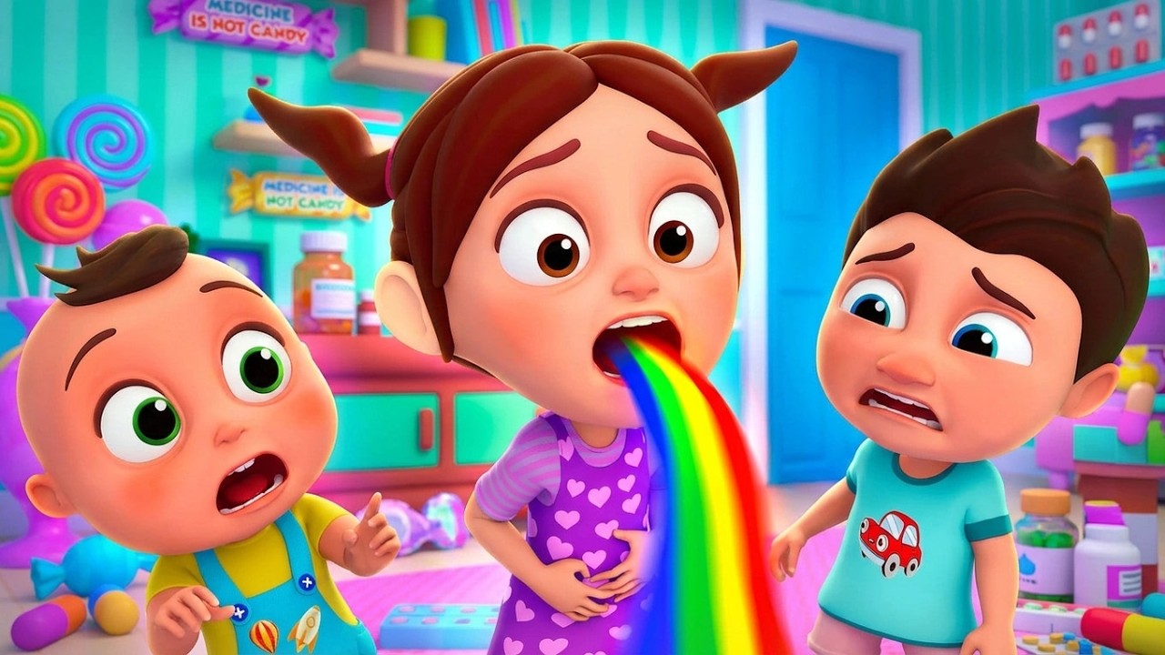 Chanson des Médicaments 💊 Ce n'est pas un bonbon ! Comptines éducative et amusante | Baby Berry