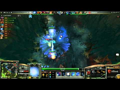 Evil Geniuses vs Quantic Gaming Game 2 Part 1   The Defense 4 DOTA 2   TobiWan