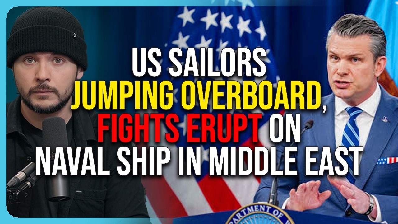 US Sailors JUMPING OVERBOARD, Fights ERUPT On Naval Ship In Middle East