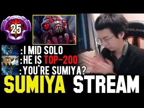 when SUMIYA Invoker meets Master Tier Broodmother | Sumiya Facecam Stream Moment #427