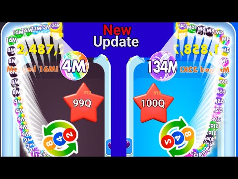 Bounce Merge | bounce and collect in bounce Merge 2048 Blob Merge 2048....10Q #Bouncemerge