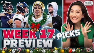 Week 17 Preview and Picks | The Mina Kimes Show featuring Lenny