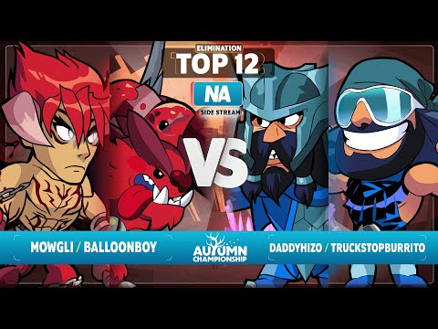 Mowgli & BalloonBoy vs DaddyHizo & TruckStopBurrito - Top 12 - Autumn Championship 2023 - NA 2v2