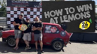 24 Hours of Lemons: NJMP 2024...BBS gets their first win!!!