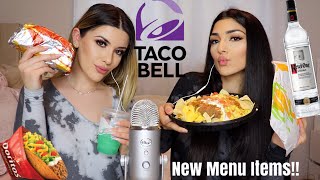 HILARIOUS Slightly DRUNK ASMR TACO BELL MUKBANG *New Menu Items!*