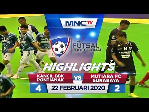 KANCIL BBK PONTIANAK VS MUTIARA FC SURABAYA (FT: 4-2) - Highlights Liga Futsal Profesional 2020