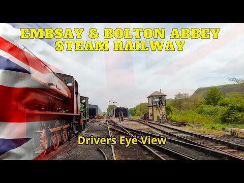 Drivers Eye View: Embsay & Bolton Abbey Steam Railway #steamtrains