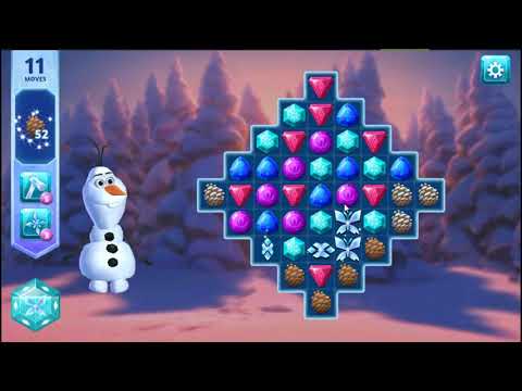 Disney Frozen Adventures Level 100 - NO BOOSTERS ❄️👸⛄ | SKILLGAMING ✔️