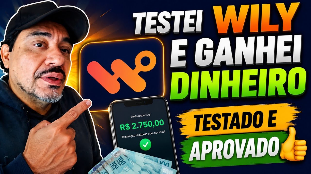 Testei o aplicativo Wily e ganhei dinheiro de verdade! Vale a pena?