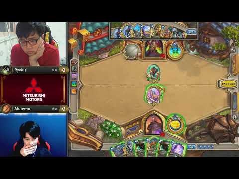 《爐石戰記》亞太區大師職業賽 - 第七周第一天 | Ryvius vs Alutemu