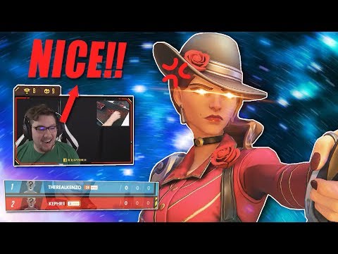 I faced Top 500 Twitch Streamers in a Ashe 1v1 w/ Kephrii - Overwatch